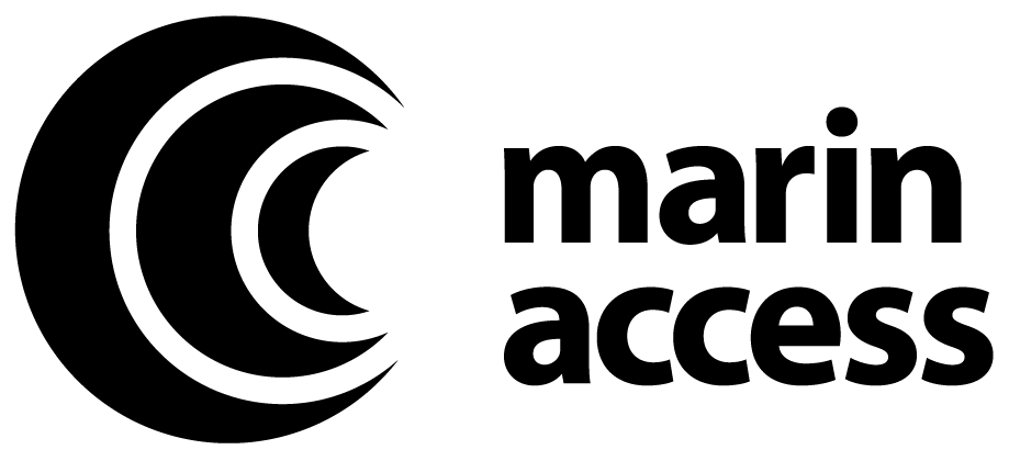 Marin Access Logo - Black